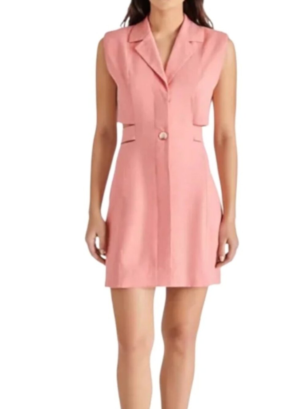 NWT Steve Madden Coral Blazer Dress US L